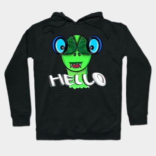 Alien Snake Hoodie